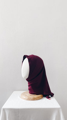 Button-Back : Cherry