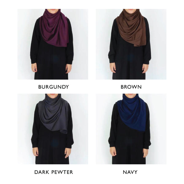 Matte Satin Shawl with Card