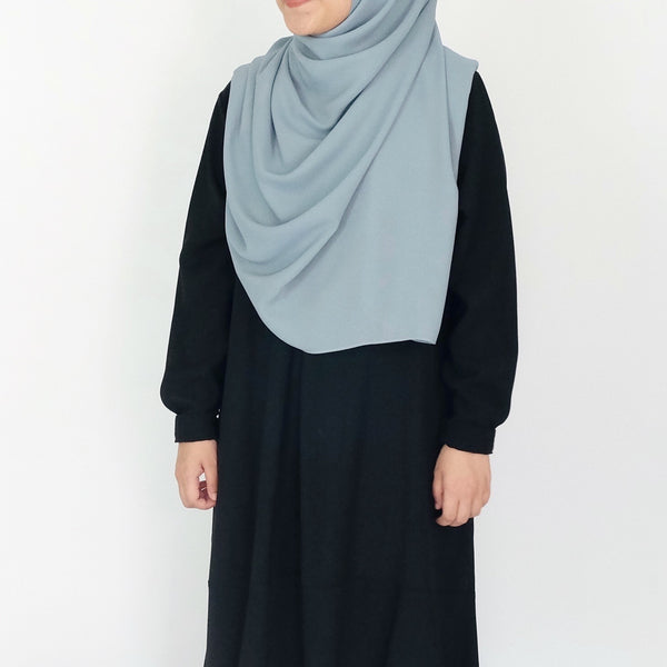 Premium Chiffon : Dusty Blue