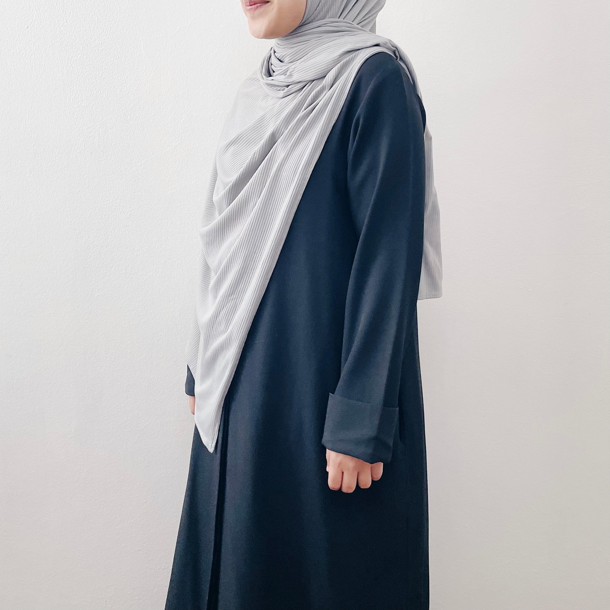Instant Shawl : Grey