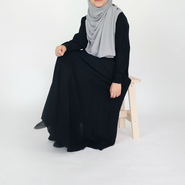 Premium Chiffon : Soft Grey
