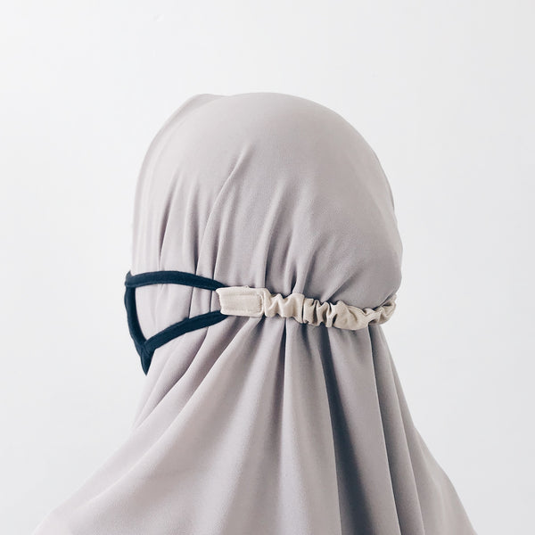 Mask Connector Set : Black & Latte