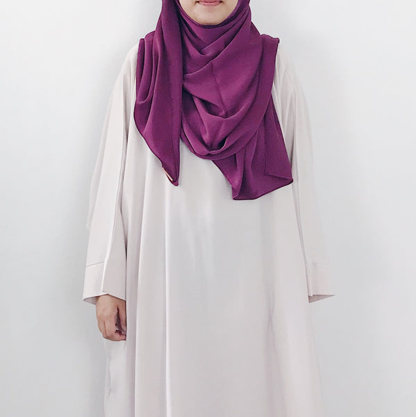 Textured Satin : Violet