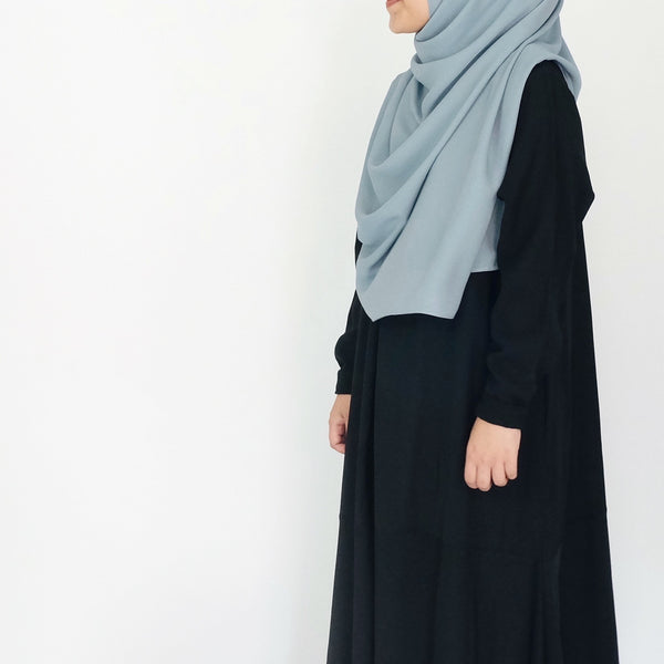 Premium Chiffon : Dusty Blue