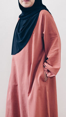 Santai Dress : Terracotta