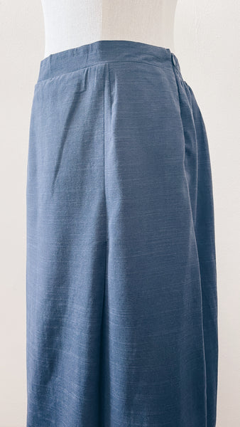 Santai Top & Skirt : Navy