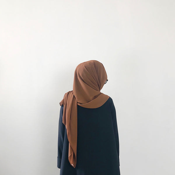 Textured Chiffon : Brownie