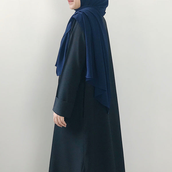 Textured Chiffon : Navy