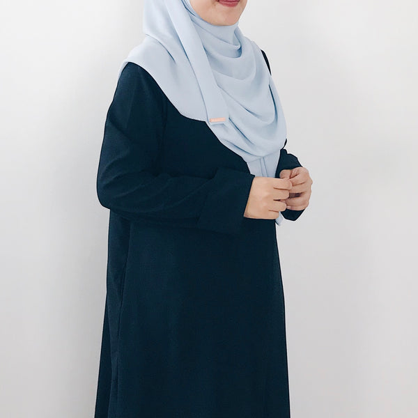 Korean Chiffon : Baby Blue