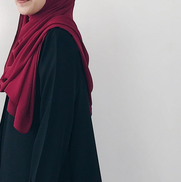 Korean Chiffon : Ruby