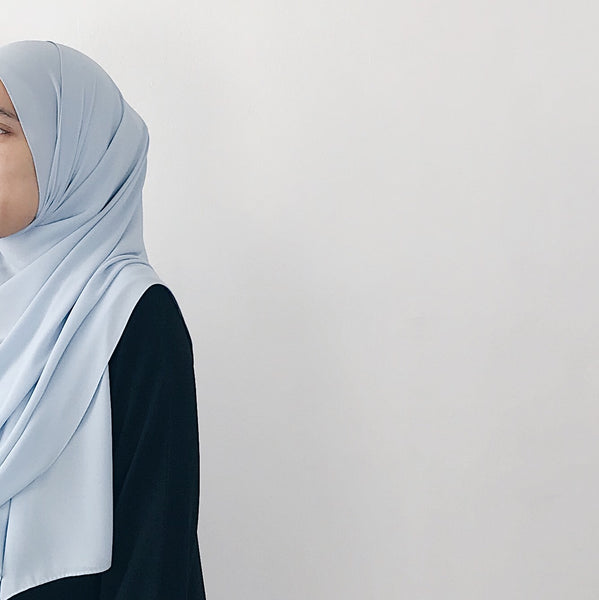 Korean Chiffon : Light Blue