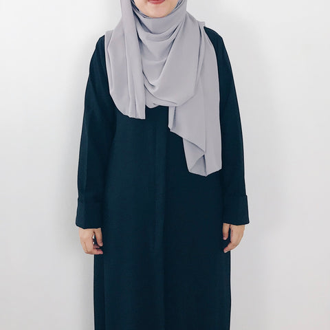 Korean Chiffon : Ash