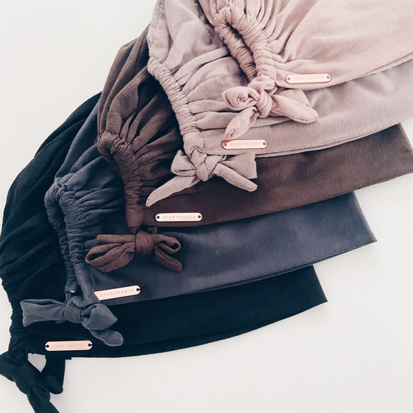 Tie-Back Inner : Dark Grey