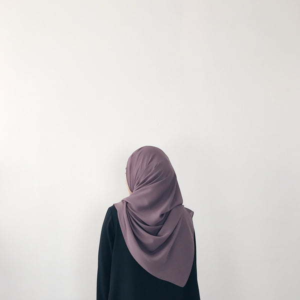 Korean Chiffon : Dusty Purple