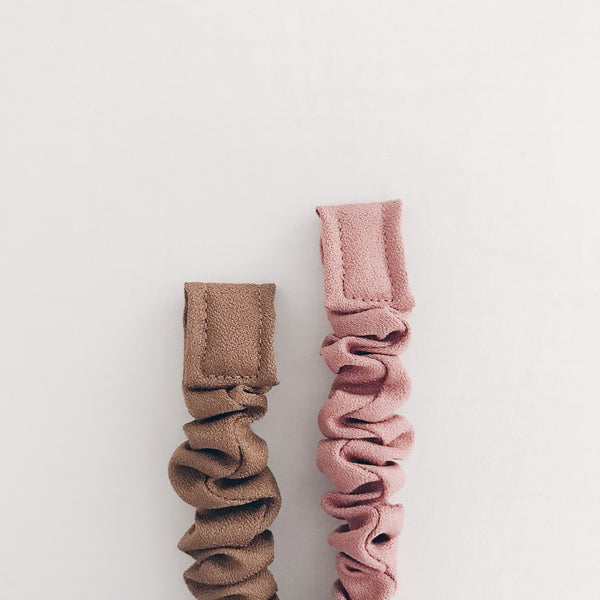 Mask Connector Set : Dusty Pink & Mocha