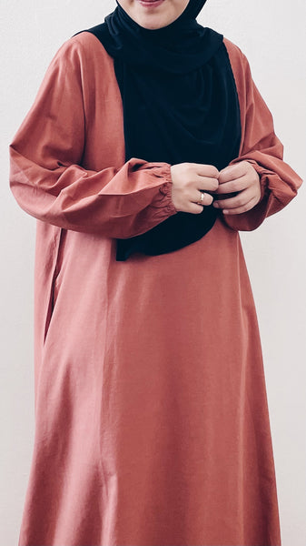 Santai Dress : Terracotta