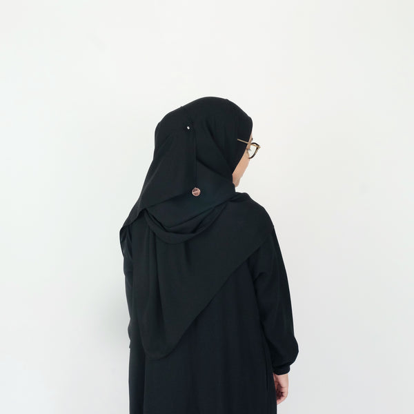 Premium Chiffon : Black