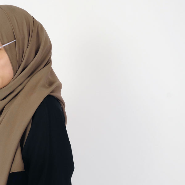 Premium Chiffon : Walnut