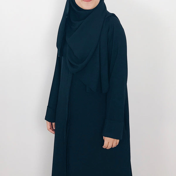 Korean Chiffon : Black