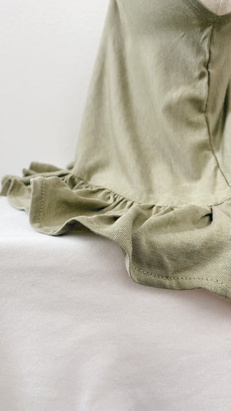 TENCEL Ruffle : Fern