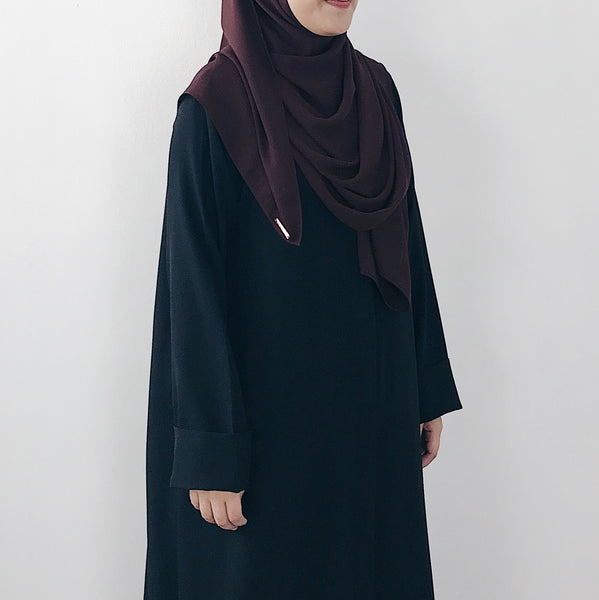 Korean Chiffon : Brown