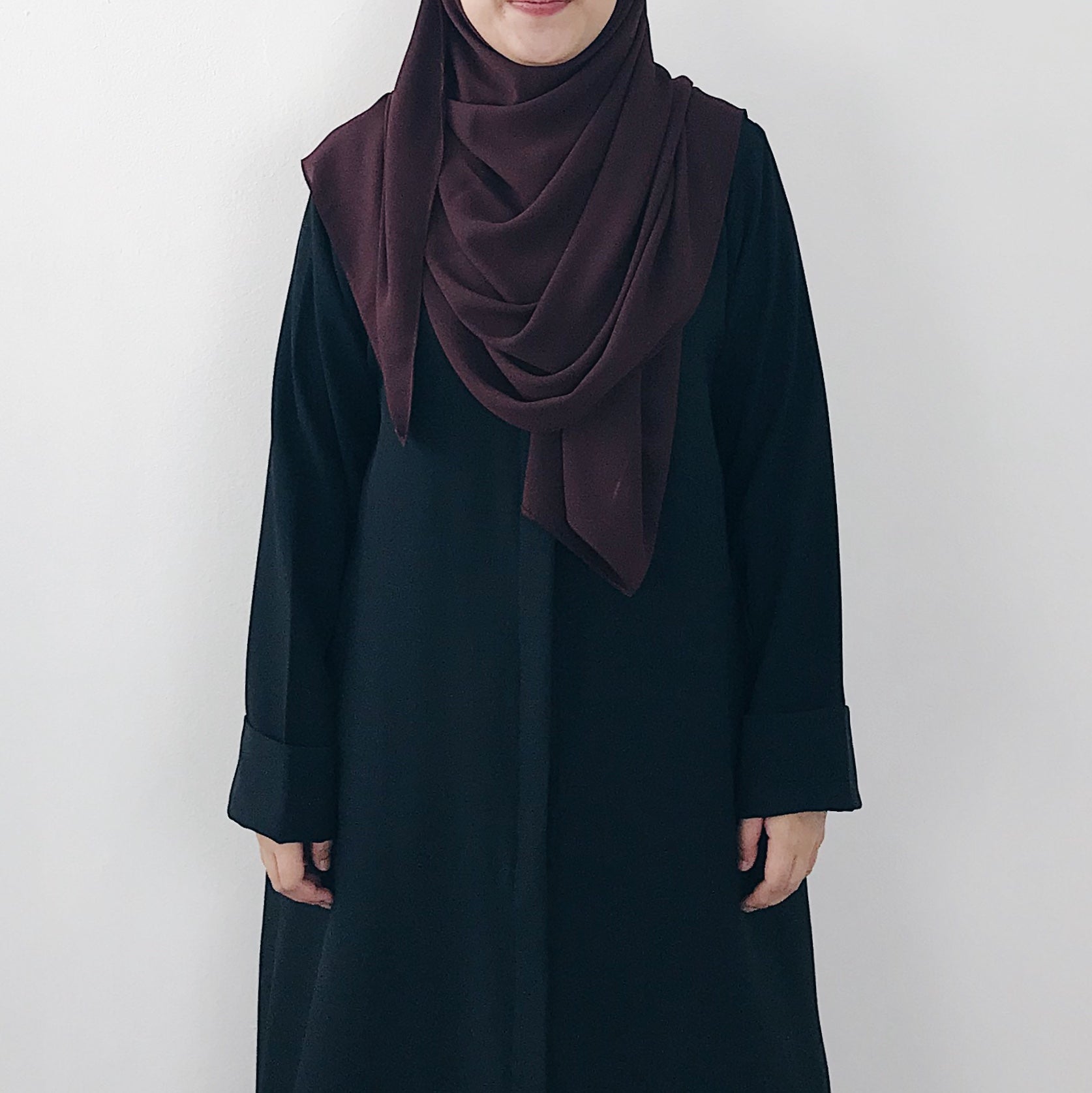 Korean Chiffon : Brown