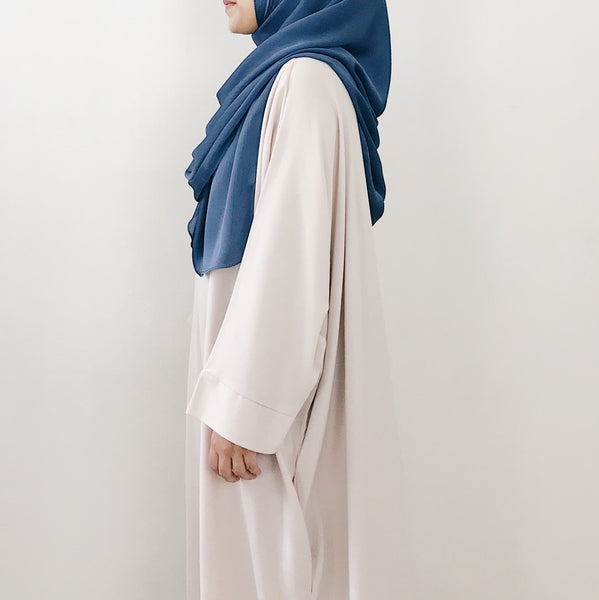 Textured Satin : Blue