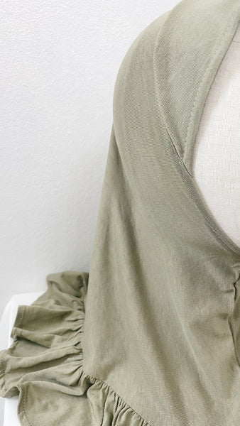 TENCEL Ruffle : Fern