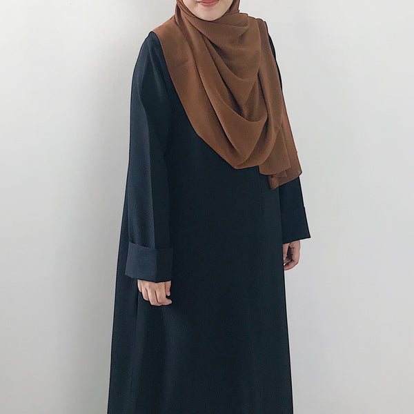 Textured Chiffon : Brownie