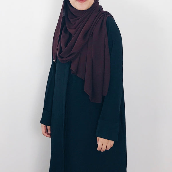 Korean Chiffon : Brown