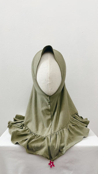 TENCEL Ruffle : Fern