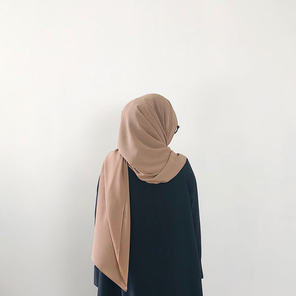 Textured Chiffon : Pecan