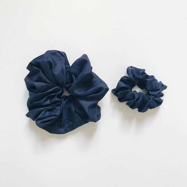 Scrunchie Set : Navy