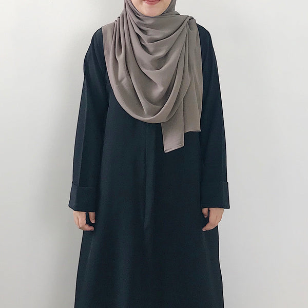 Textured Chiffon : Ash Brown