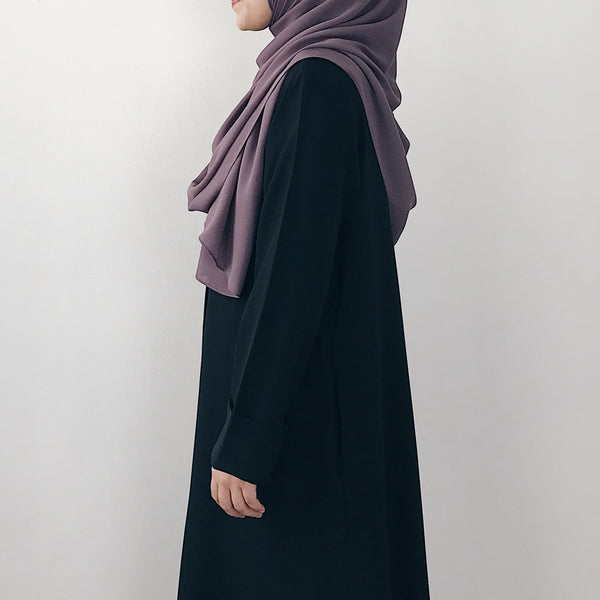 Korean Chiffon : Dusty Purple