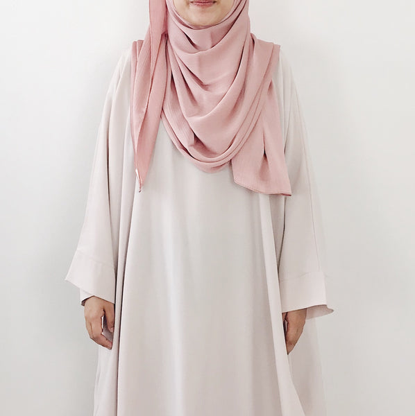 Textured Satin : Blush