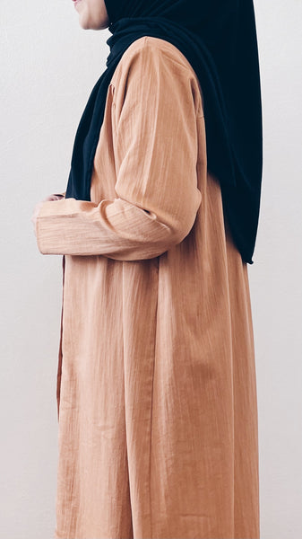 Front-Button Dress : Amber