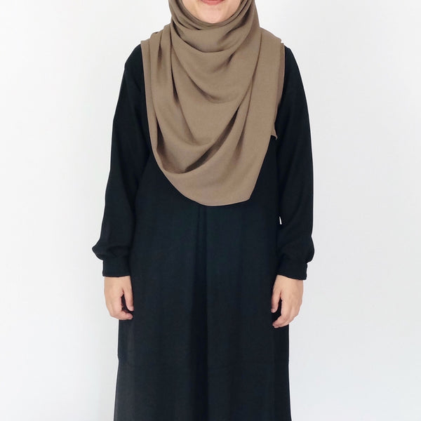 Premium Chiffon : Walnut