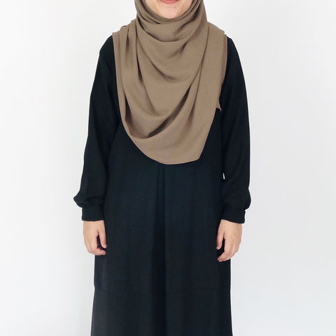 Premium Chiffon : Walnut