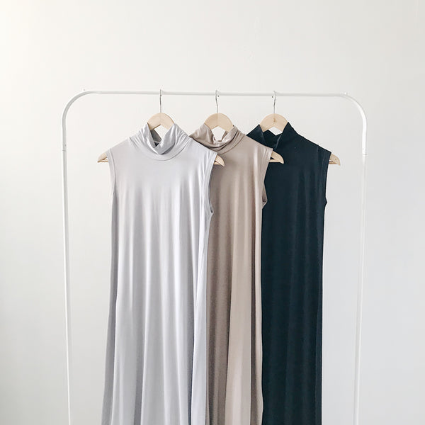 Essentials : Inner Dress in Black