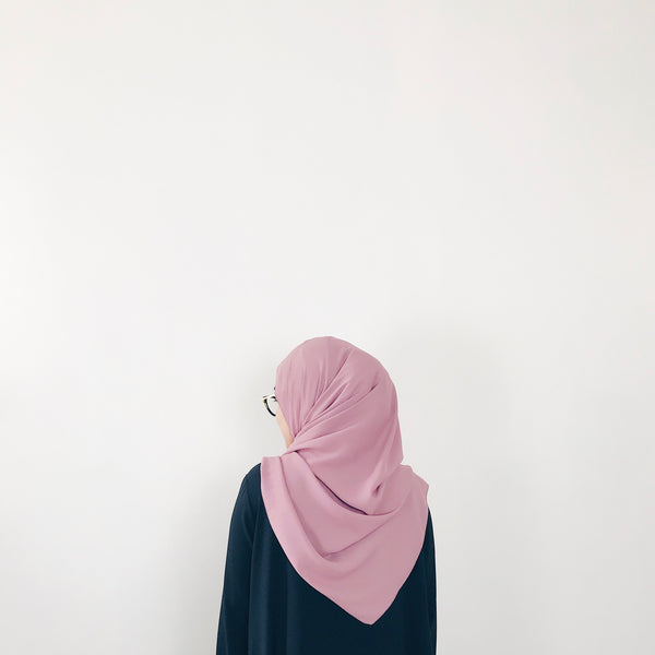 Korean Chiffon : Dusty Pink