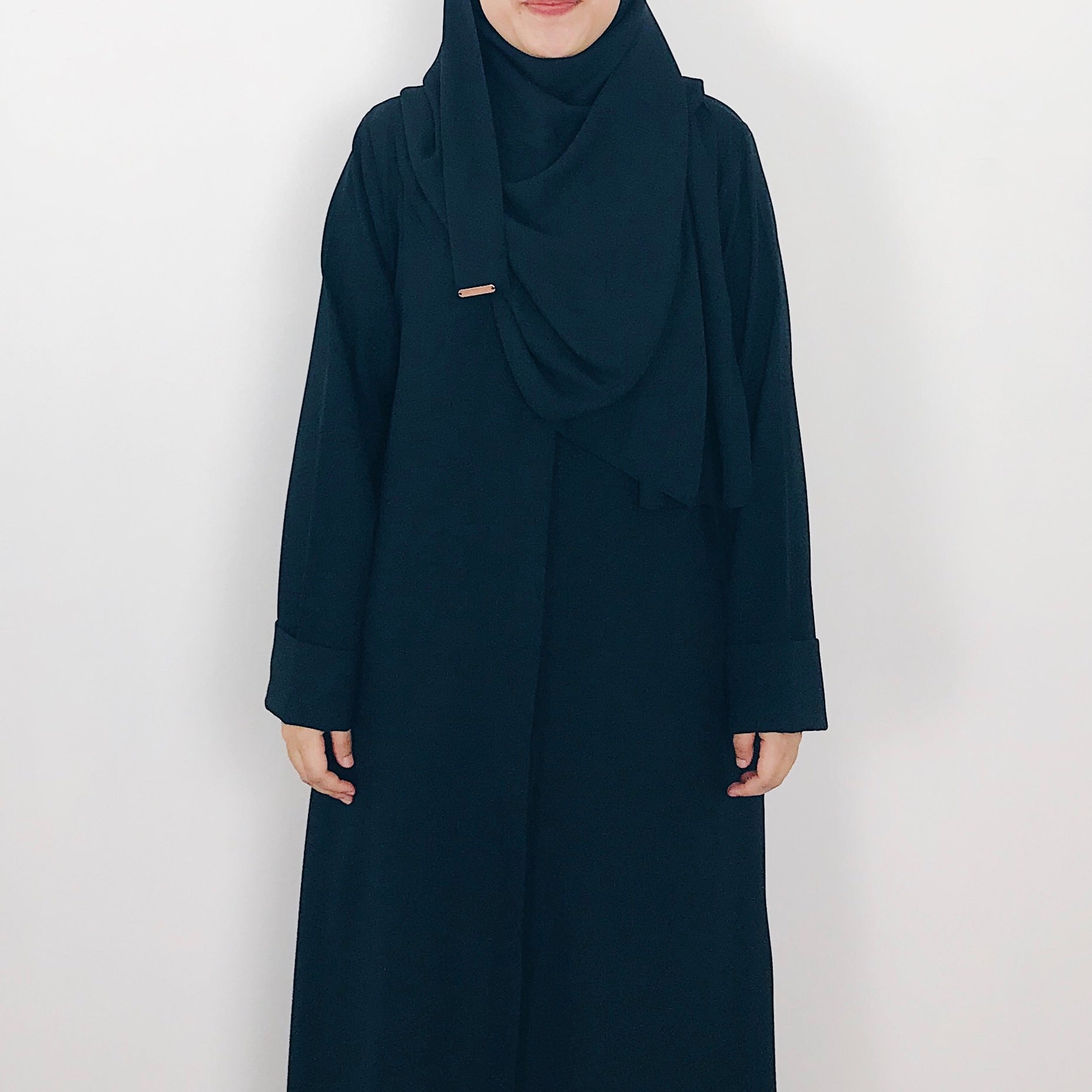 Korean Chiffon : Black