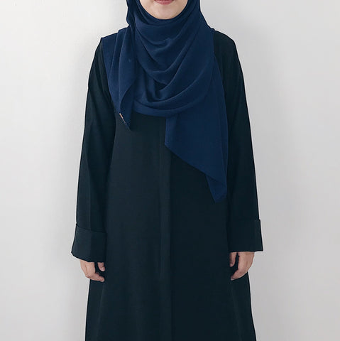 Korean Chiffon : Navy
