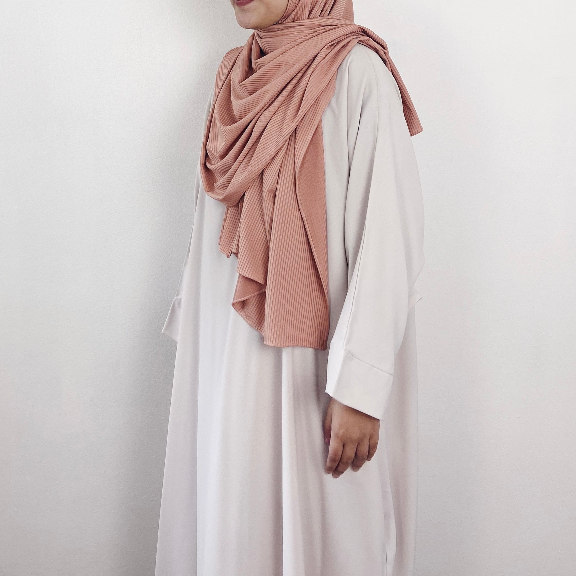 Ribbed Jersey : Peach