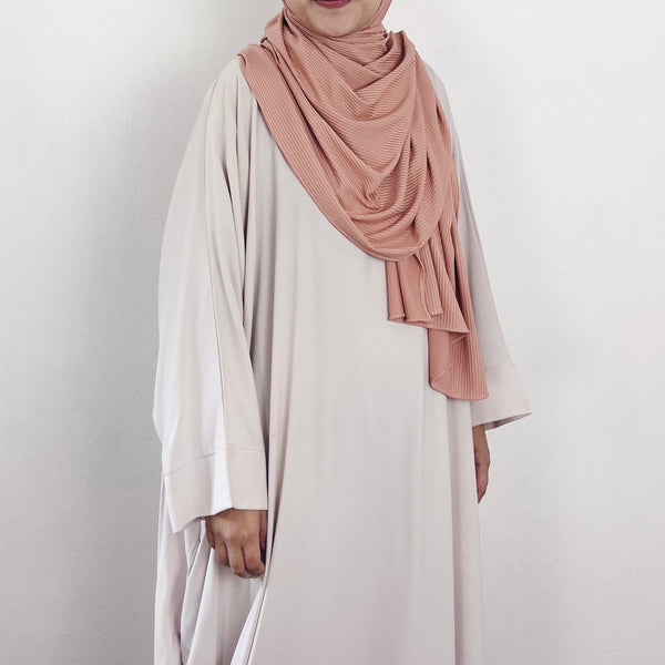 Ribbed Jersey : Peach