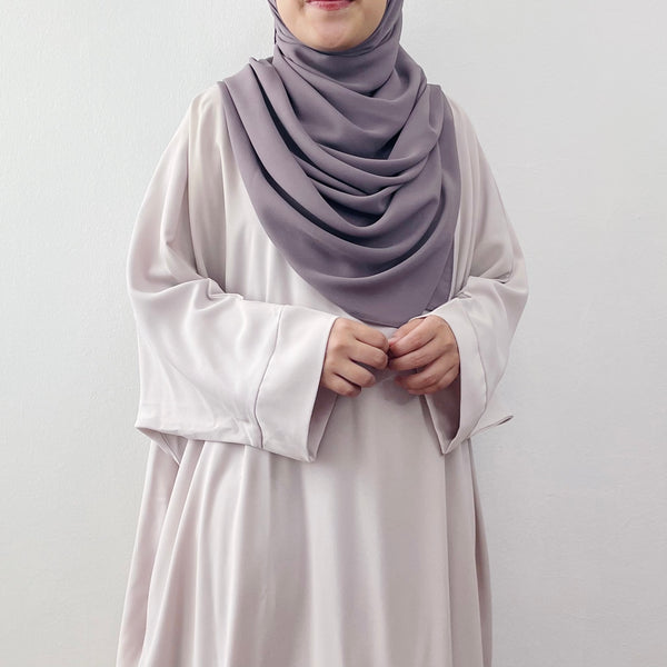 Premium Chiffon : Ash