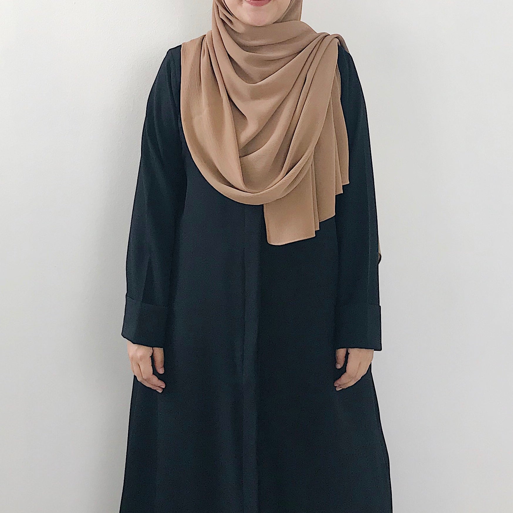 Textured Chiffon : Pecan