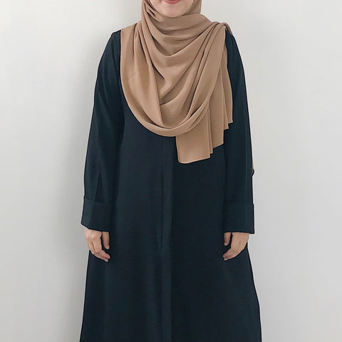 Textured Chiffon : Pecan