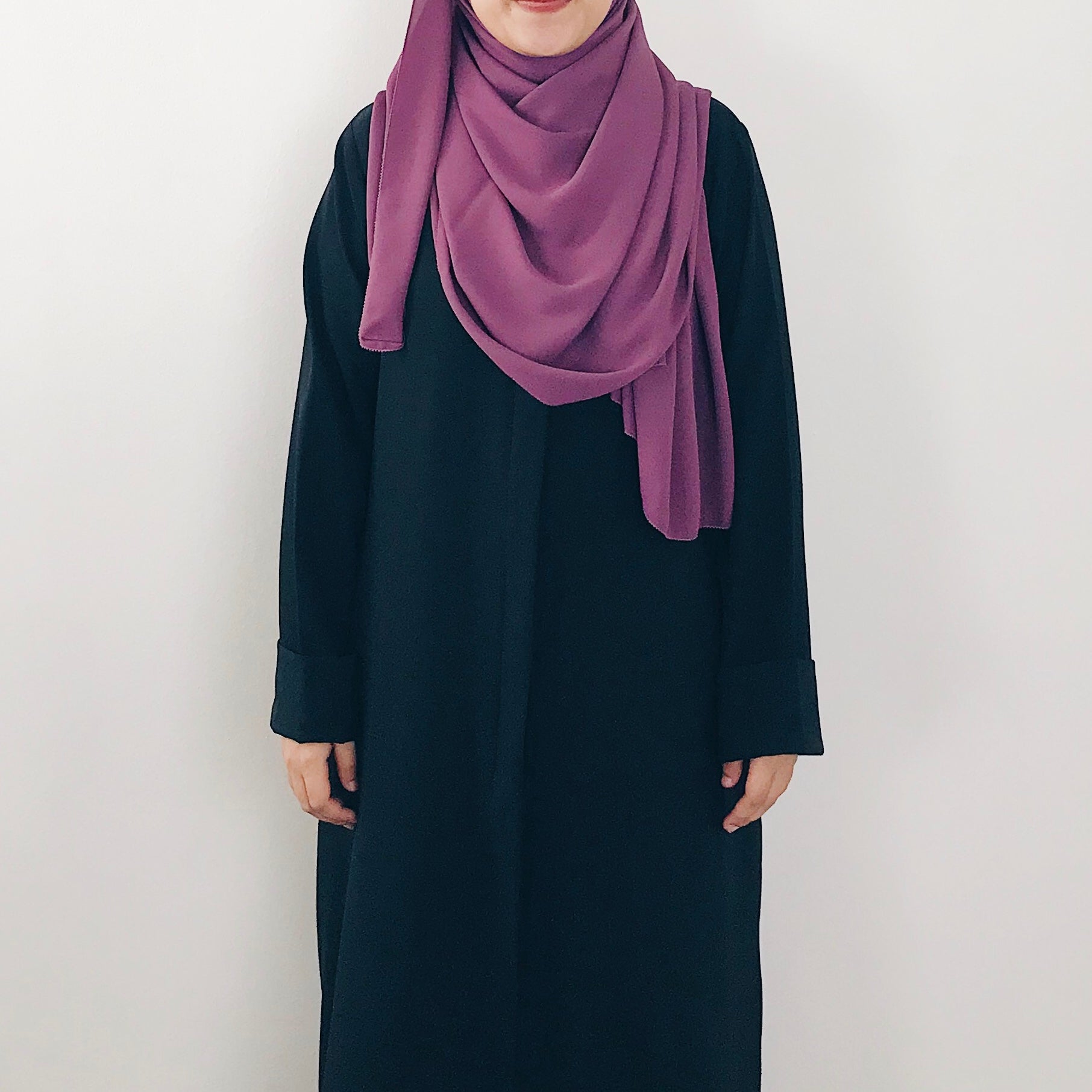 Korean Chiffon : Berry