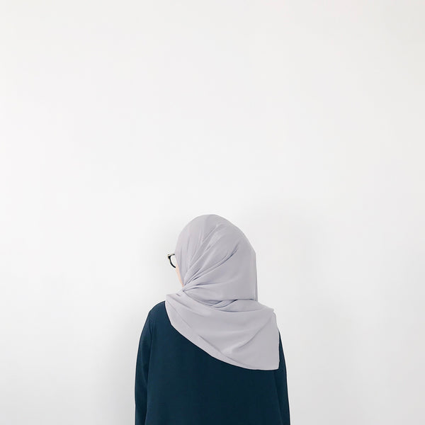 Korean Chiffon : Ash